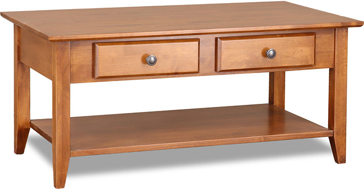 Archbold Furniture Shaker Coffee Table Shelf 6019
