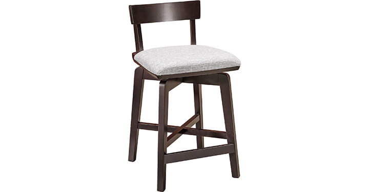 Archbold Furniture Amish Essentials Maple Aiden Swivel Stool 46051