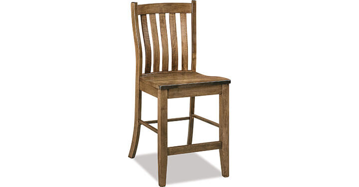 Archbold Furniture Amish Essentials Maple Colton Counter Height Chair 45018