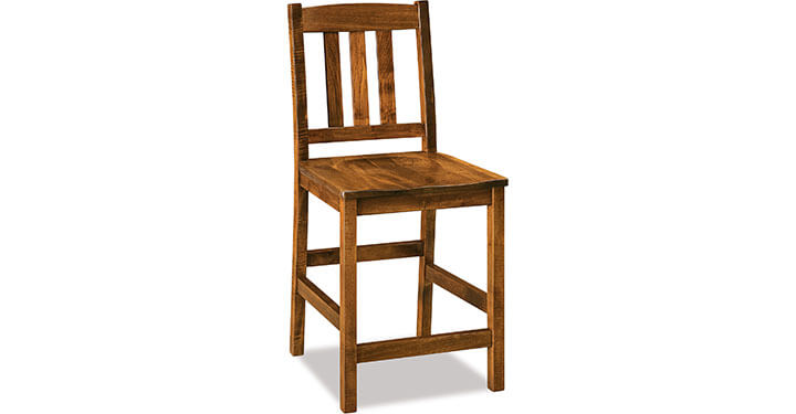 Archbold Furniture Amish Essentials Maple Cooper Counter Height Chair 45006