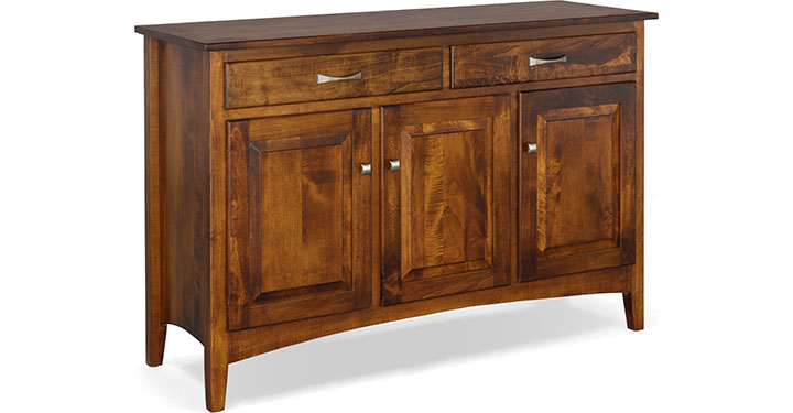 Archbold Furniture Amish Essentials Maple Dining 3 Door Server 4054