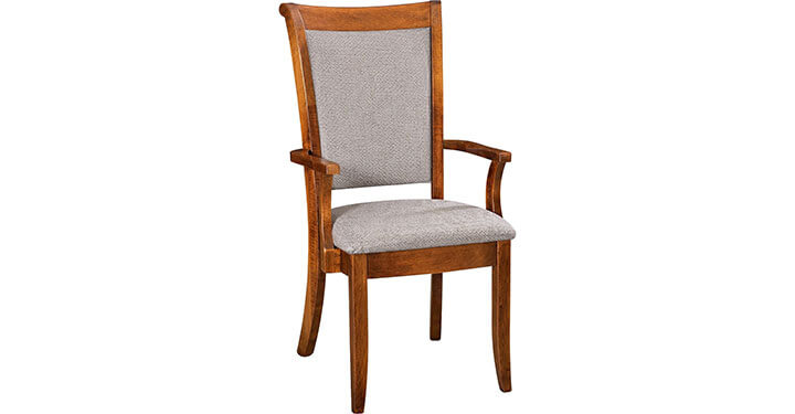 Archbold Furniture Amish Essentials Maple Ellis Upholstered Arm Chair 42022
