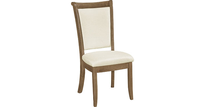 Archbold Furniture Amish Essentials Maple Ellis Upholstered Side Chair 41022