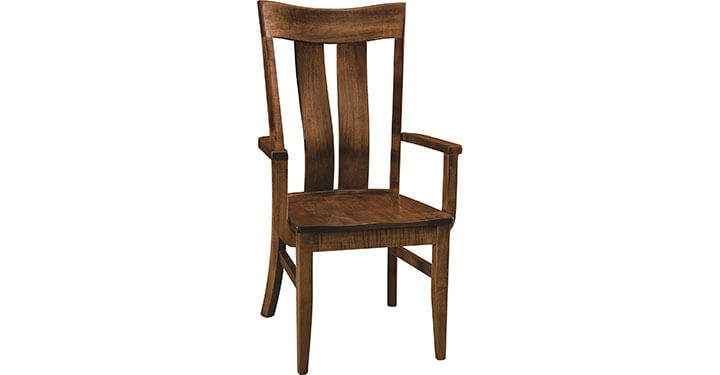 Archbold Furniture Amish Essentials Maple Florence Arm Chair 42003
