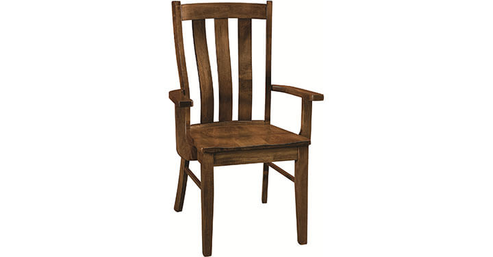 Archbold Furniture Amish Essentials Maple Lewis Arm Chair 42016