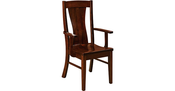Archbold Furniture Amish Essentials Maple Samuel Arm Chair 42005