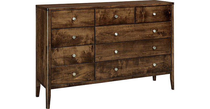 Archbold Furniture Amish Essentials Warren 9 Drawer Dresser 43091