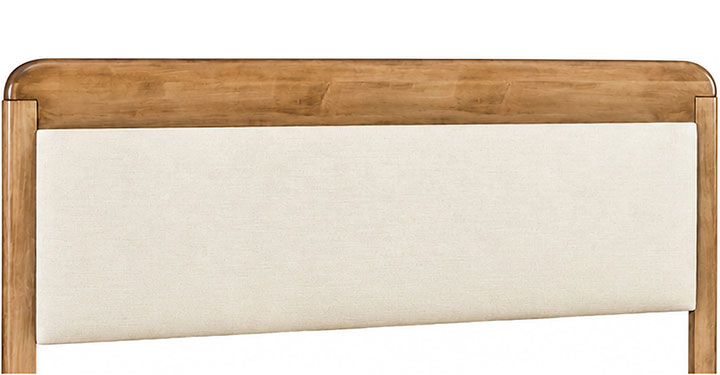 Archbold Furniture Amish Essentials Warren Upholstered King Headboard 43199