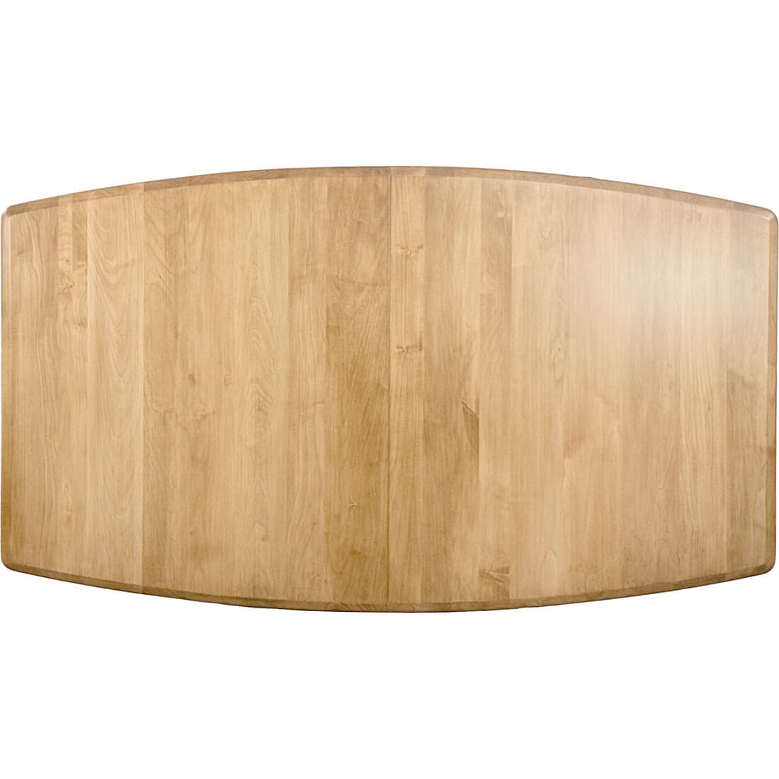 Archbold Furniture Amish Essentials 42x72 Boat Shape Top Shaker Taper Leg Table Top