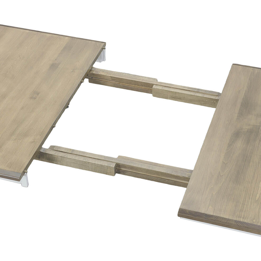 Archbold Furniture Amish Essentials 42x72 Rectangle Top Twist Leg Table Feature