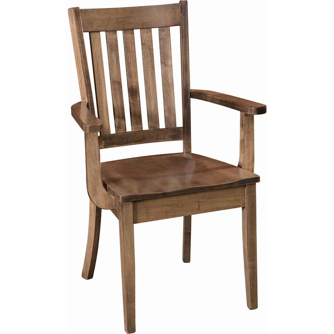 Archbold Furniture Amish Essentials Maple Camden Arm Chair 42015