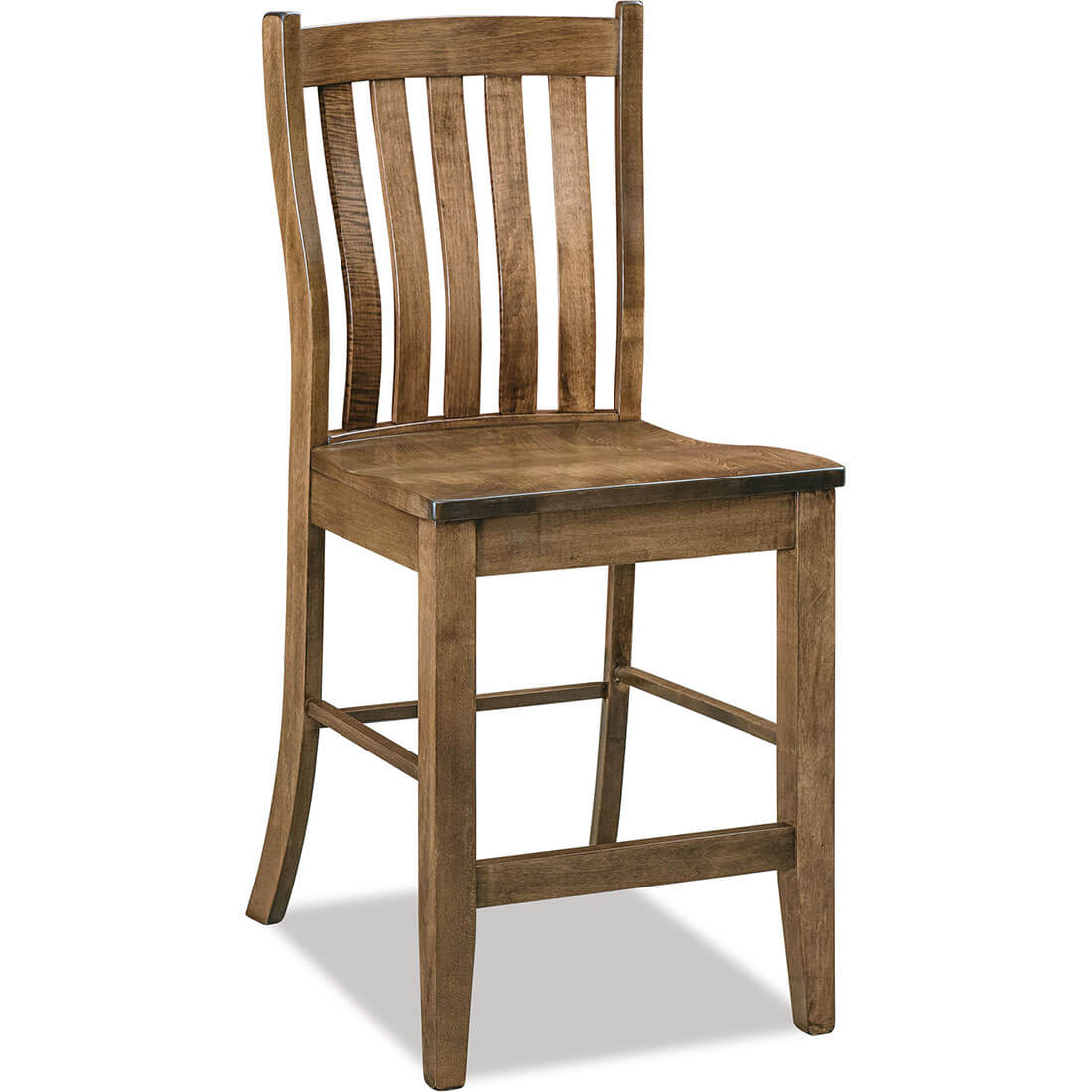 Archbold Furniture Amish Essentials Maple Colton Counter Height Chair 45018