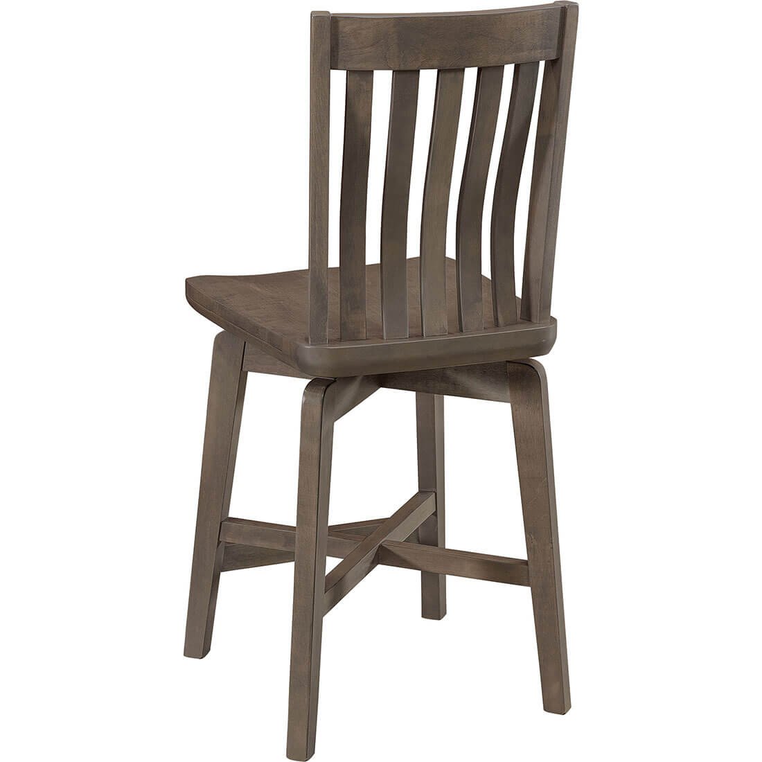 Archbold Furniture Amish Essentials Maple Colton Swivel Stool 2