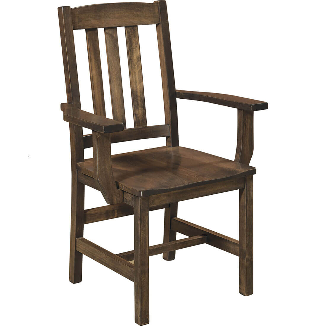 Archbold Furniture Amish Essentials Maple Cooper Arm Chair 42006