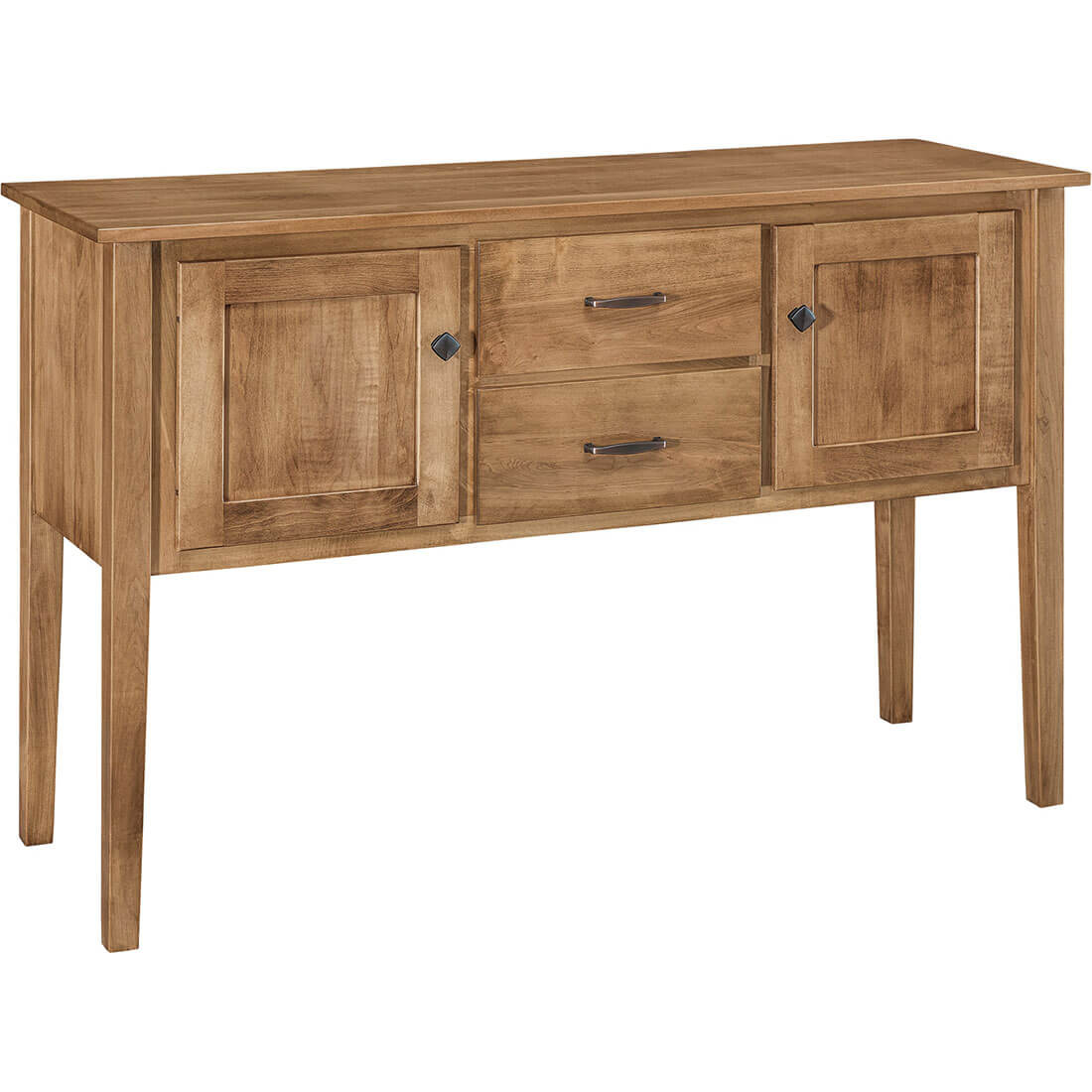 Archbold Furniture Amish Essentials Maple Dining 2 Door and Drawer 54 Inch Sideboard 4254