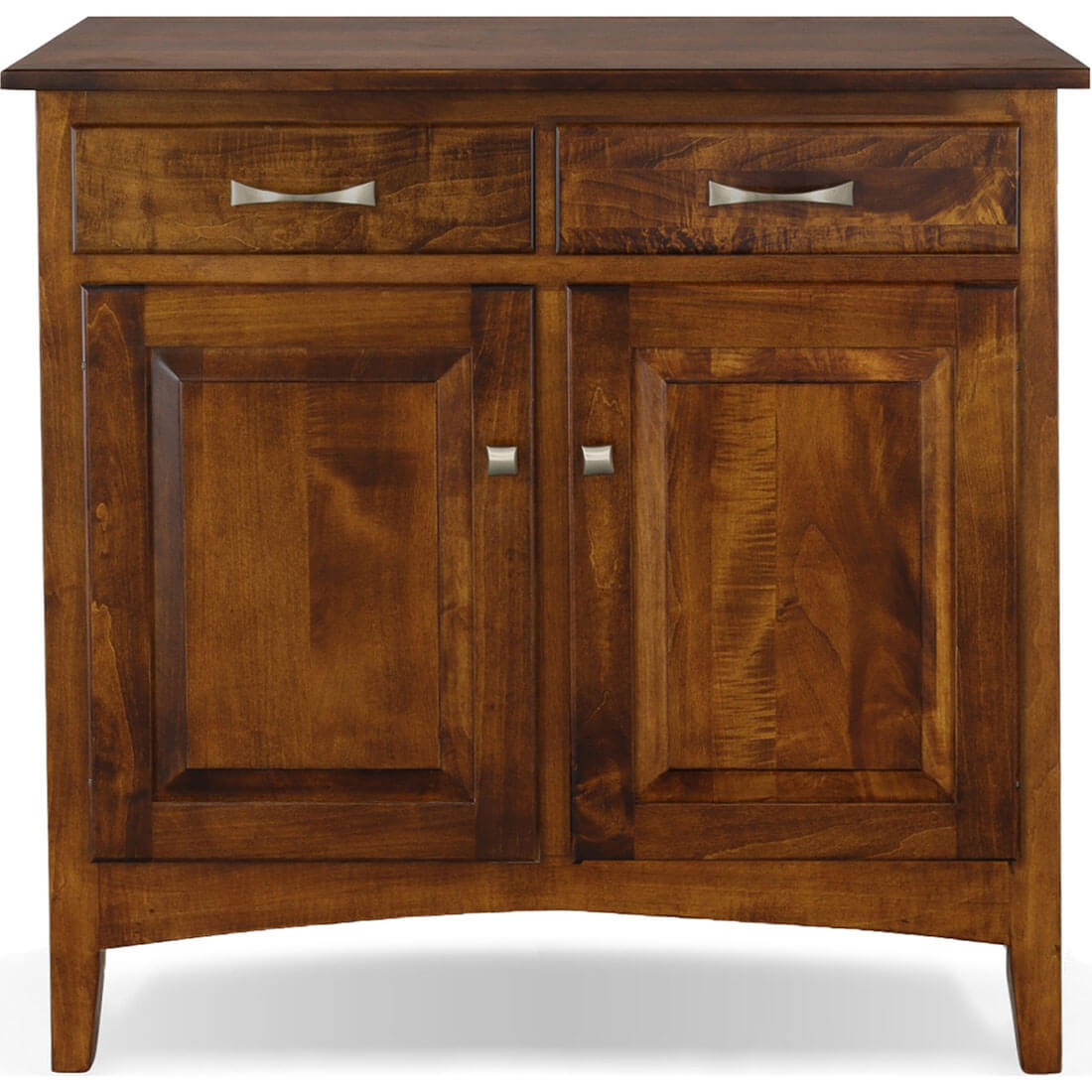 Archbold Furniture Amish Essentials Maple Dining 2 Door Server 2
