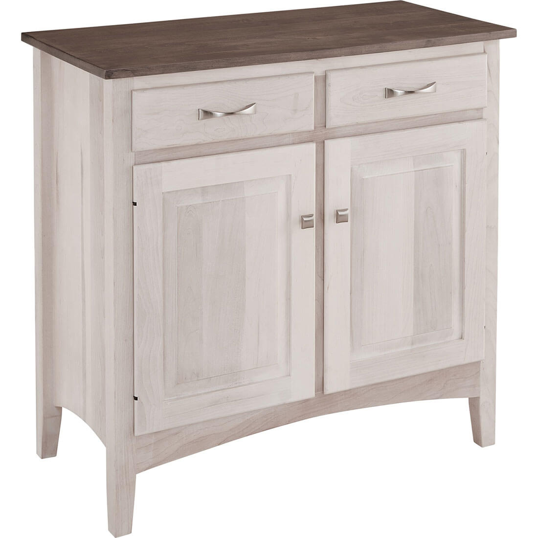 Archbold Furniture Amish Essentials Maple Dining 2 Door Server 4037