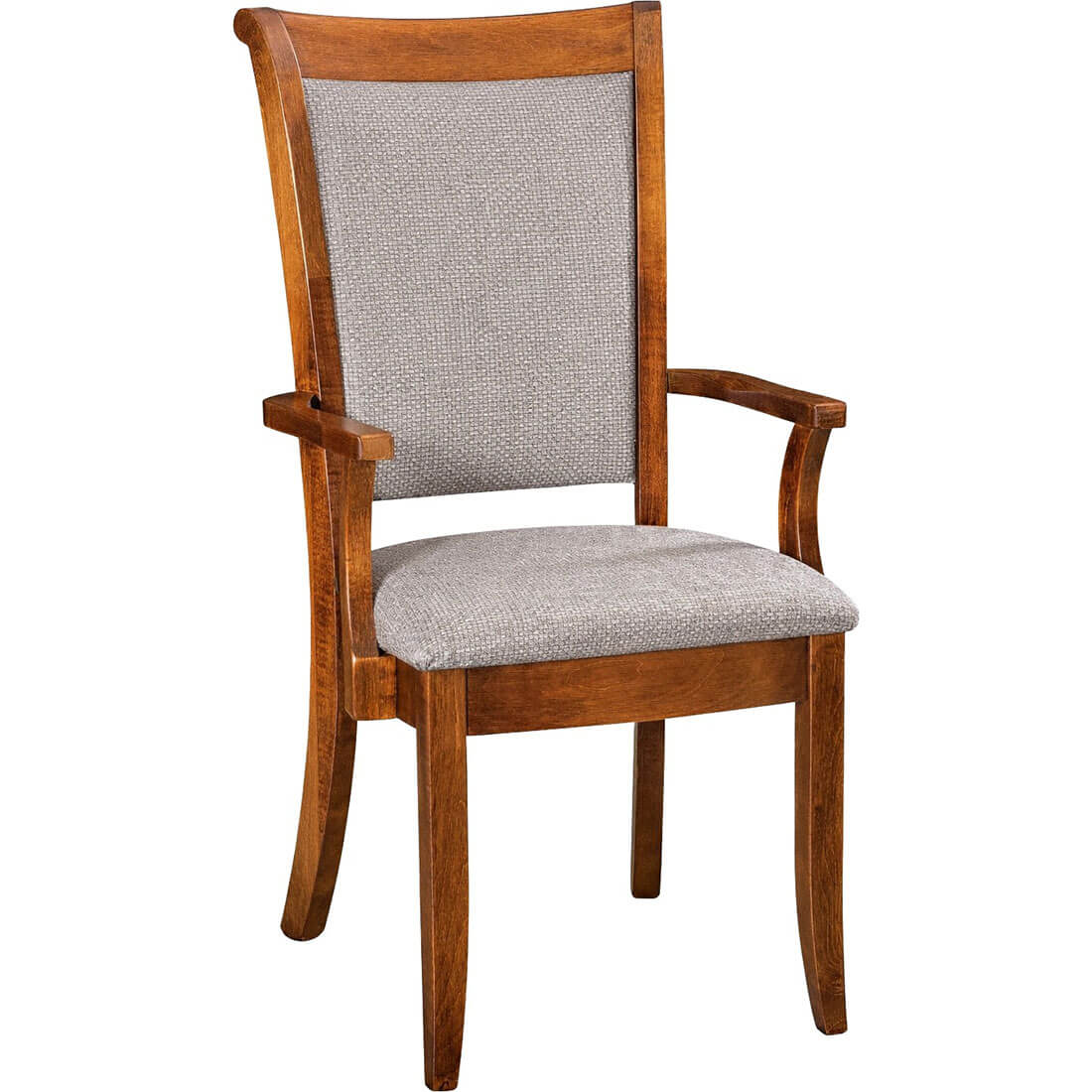 Archbold Furniture Amish Essentials Maple Ellis Upholstered Arm Chair 42022