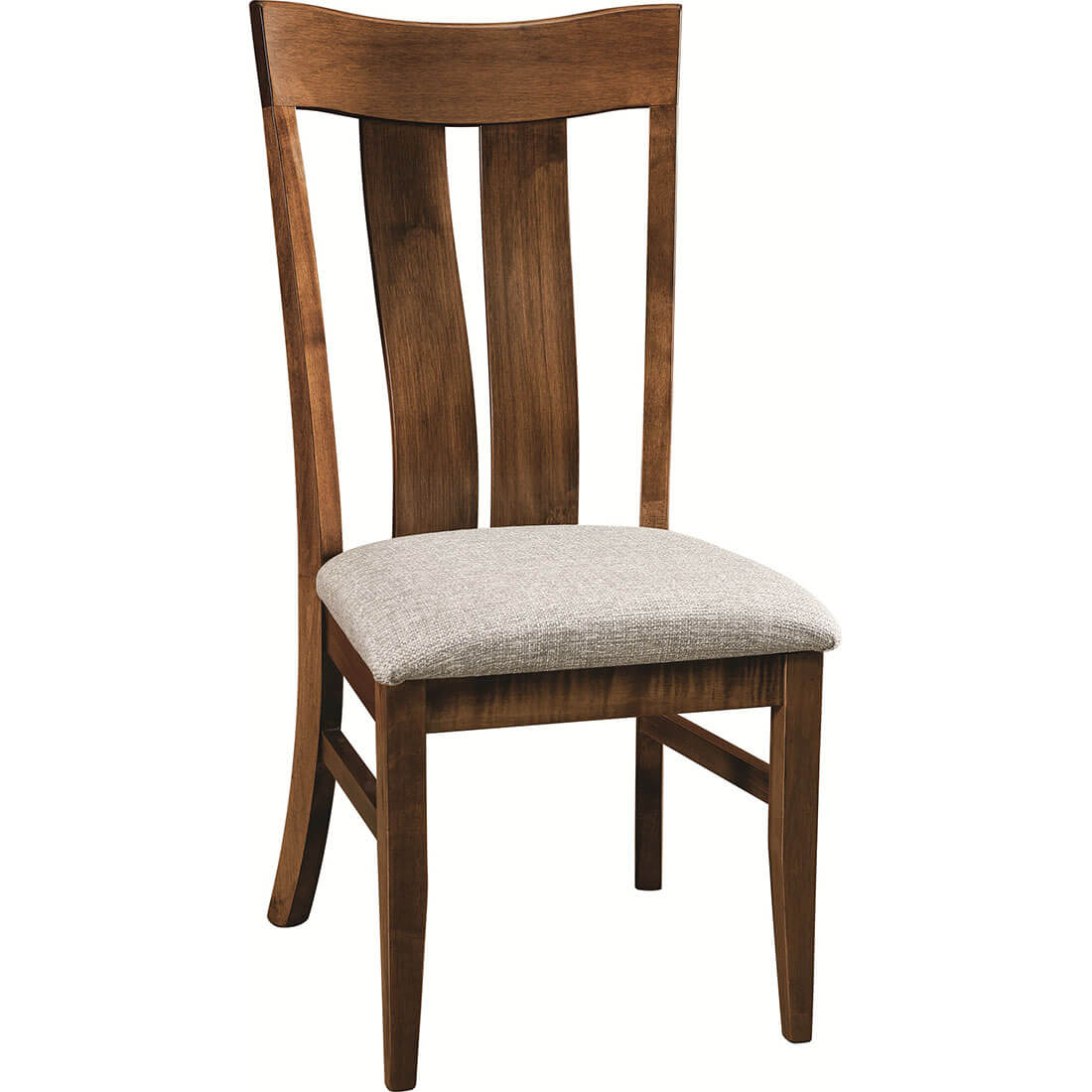 Archbold Furniture Amish Essentials Maple Florence Side Chair Upholstered