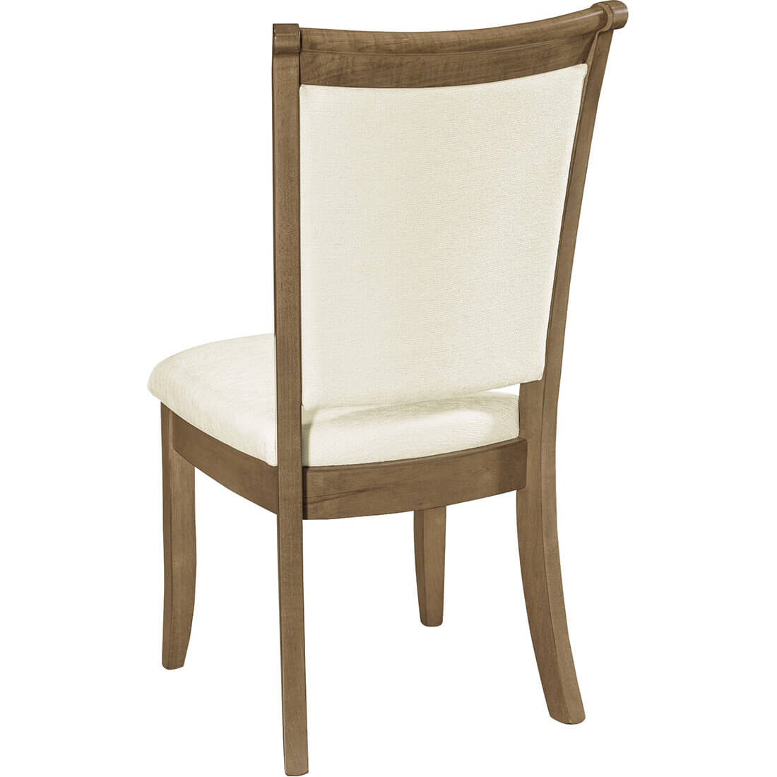 Archbold Furniture Amish Essentials Maple Hudson Upholstered Side Chair Back