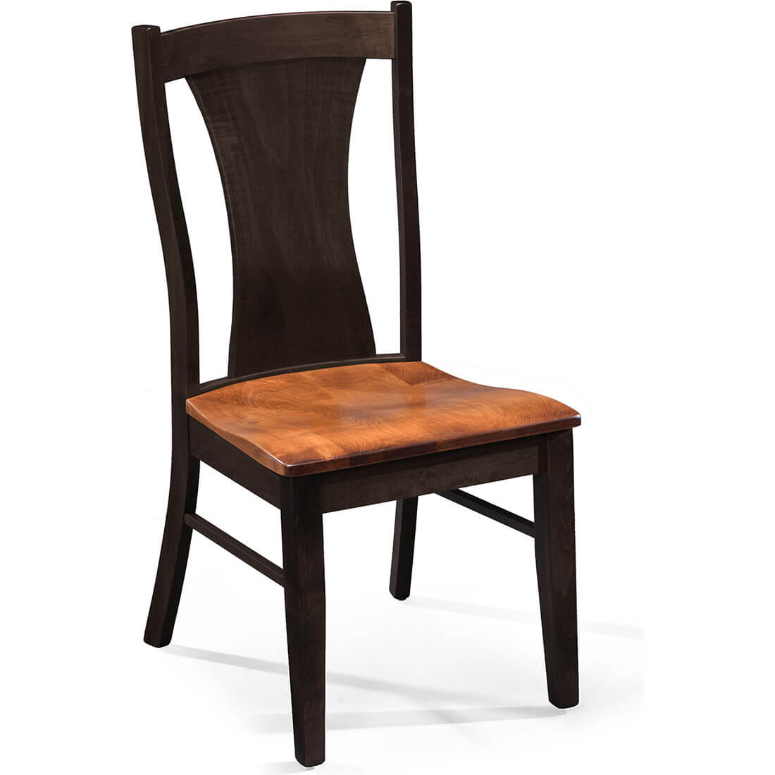 Archbold Furniture Amish Essentials Maple Samuel Side Chair 3