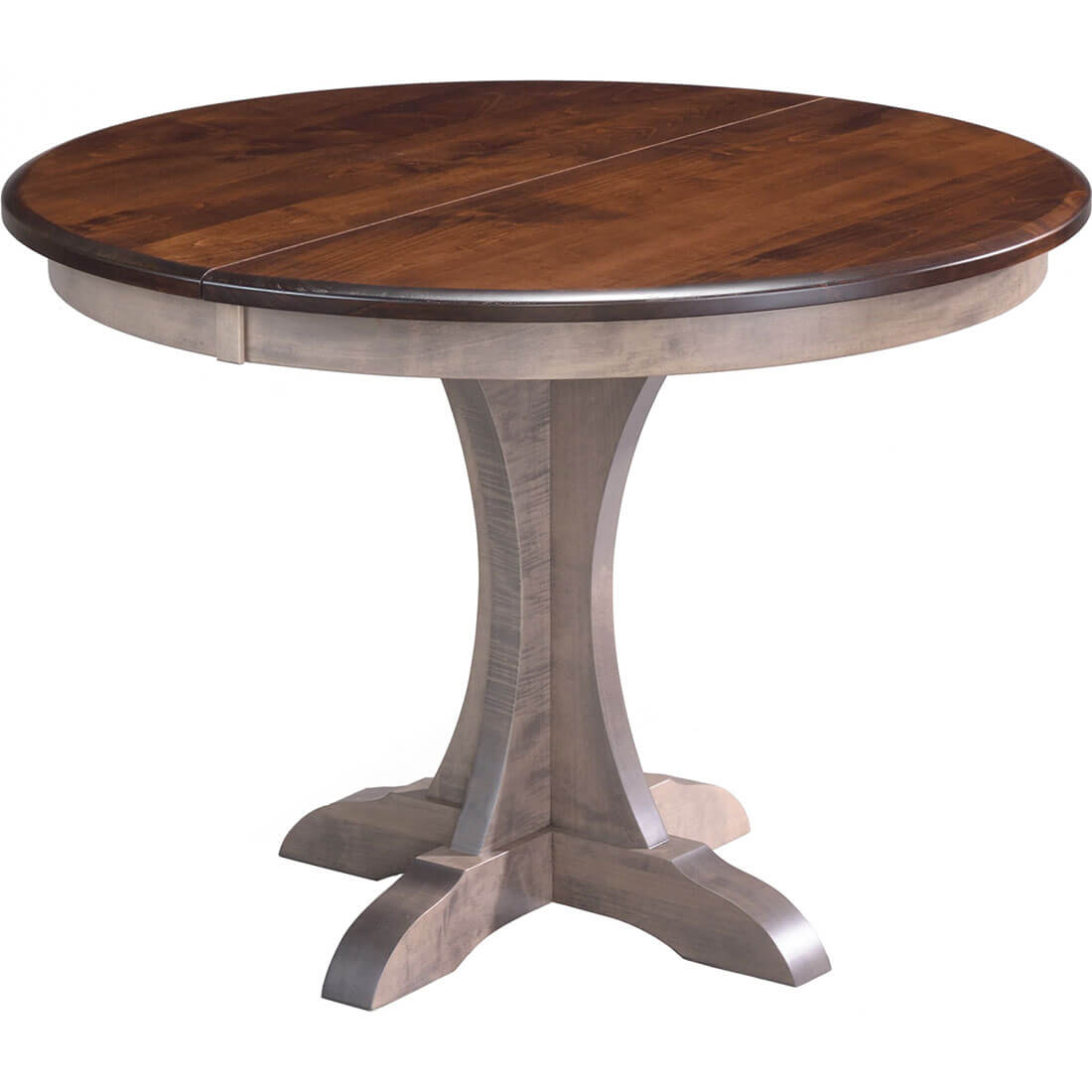Archbold Furniture Amish Essentials Mary Pedestal Table 4074242T 4074242B