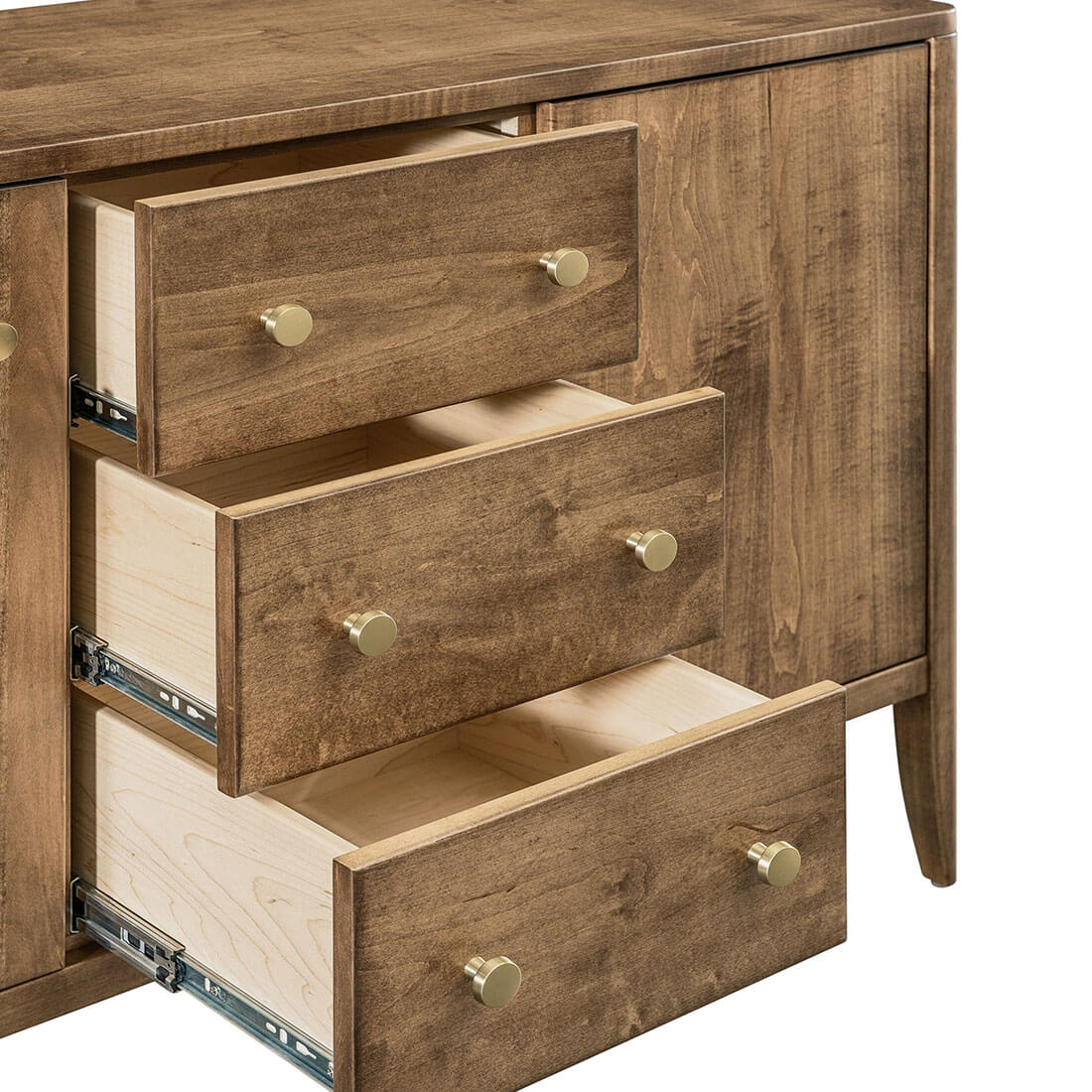 Archbold Furniture Amish Essentials Modern Maple Anna Server Feature 2