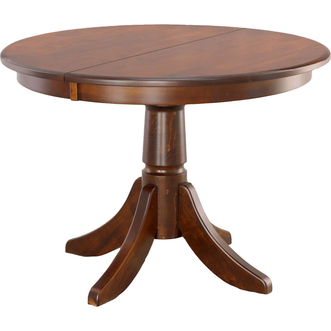 Archbold Furniture Amish Essentials Ruby Pedestal Table 4074242T 406424B