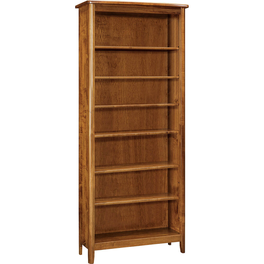 Archbold Furniture Amish Essentials Carson 36x72 Bookcase 43672