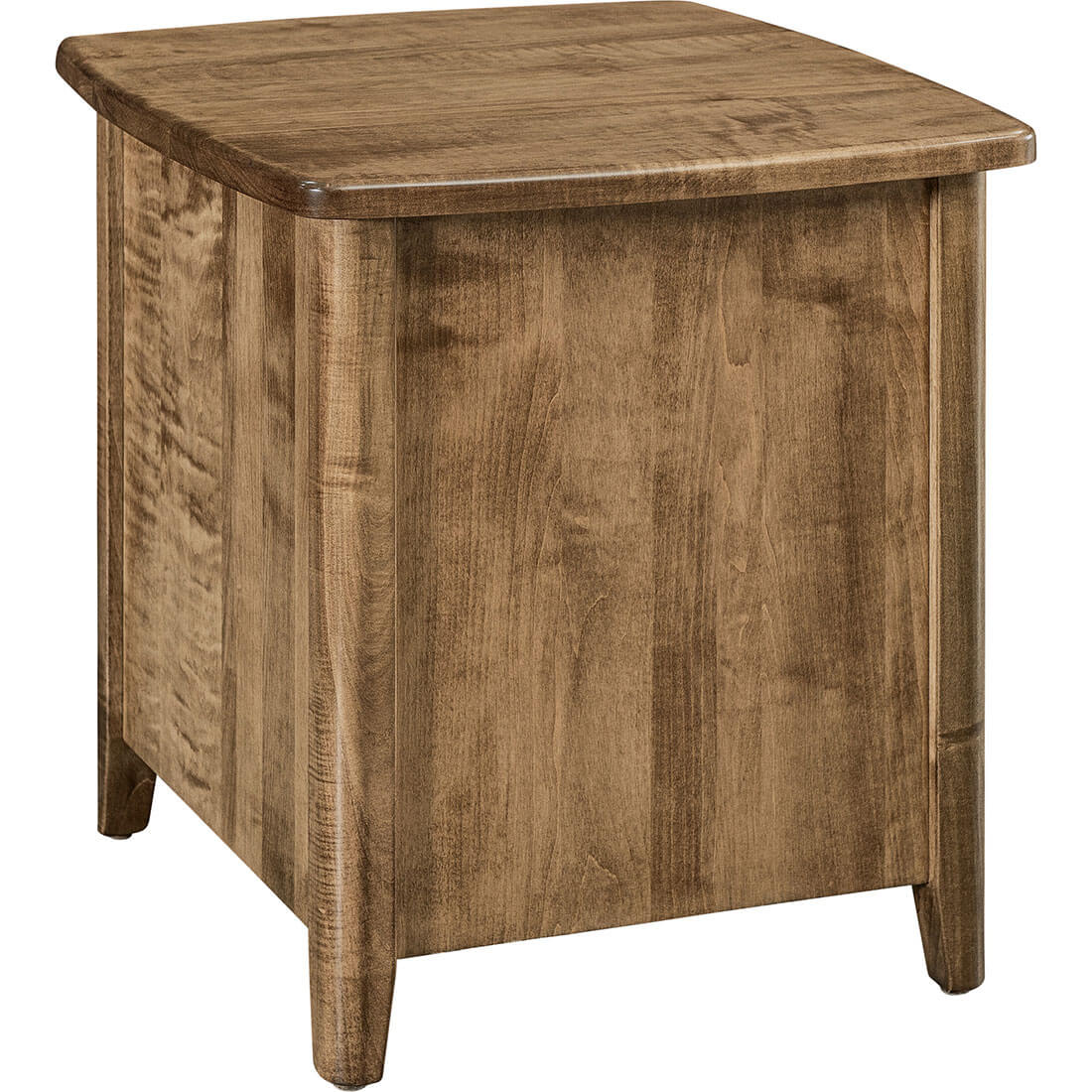 Archbold Furniture Amish Essentials Carson Enclosed End Table 2