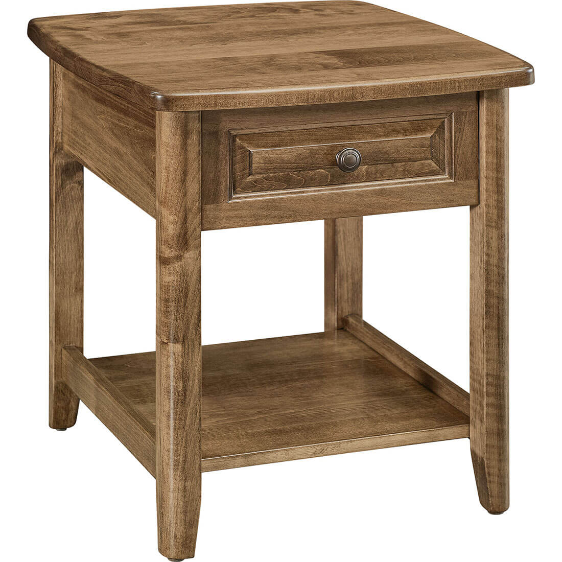 Archbold Furniture Amish Essentials Carson End Table One Drawer 4811