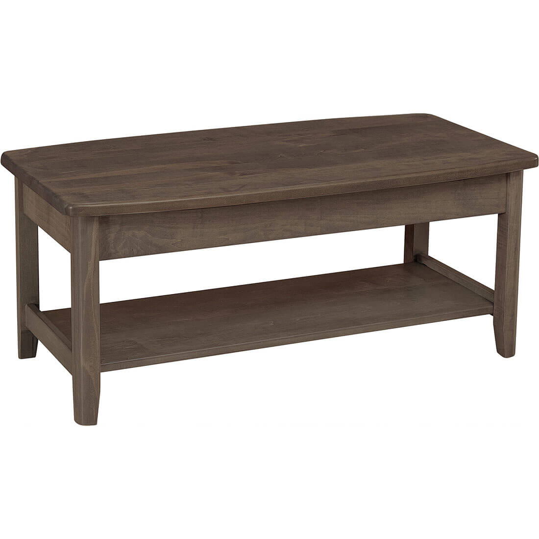 Archbold Furniture Amish Essentials Carson Rectangle Coffee Table No Drawer 4813