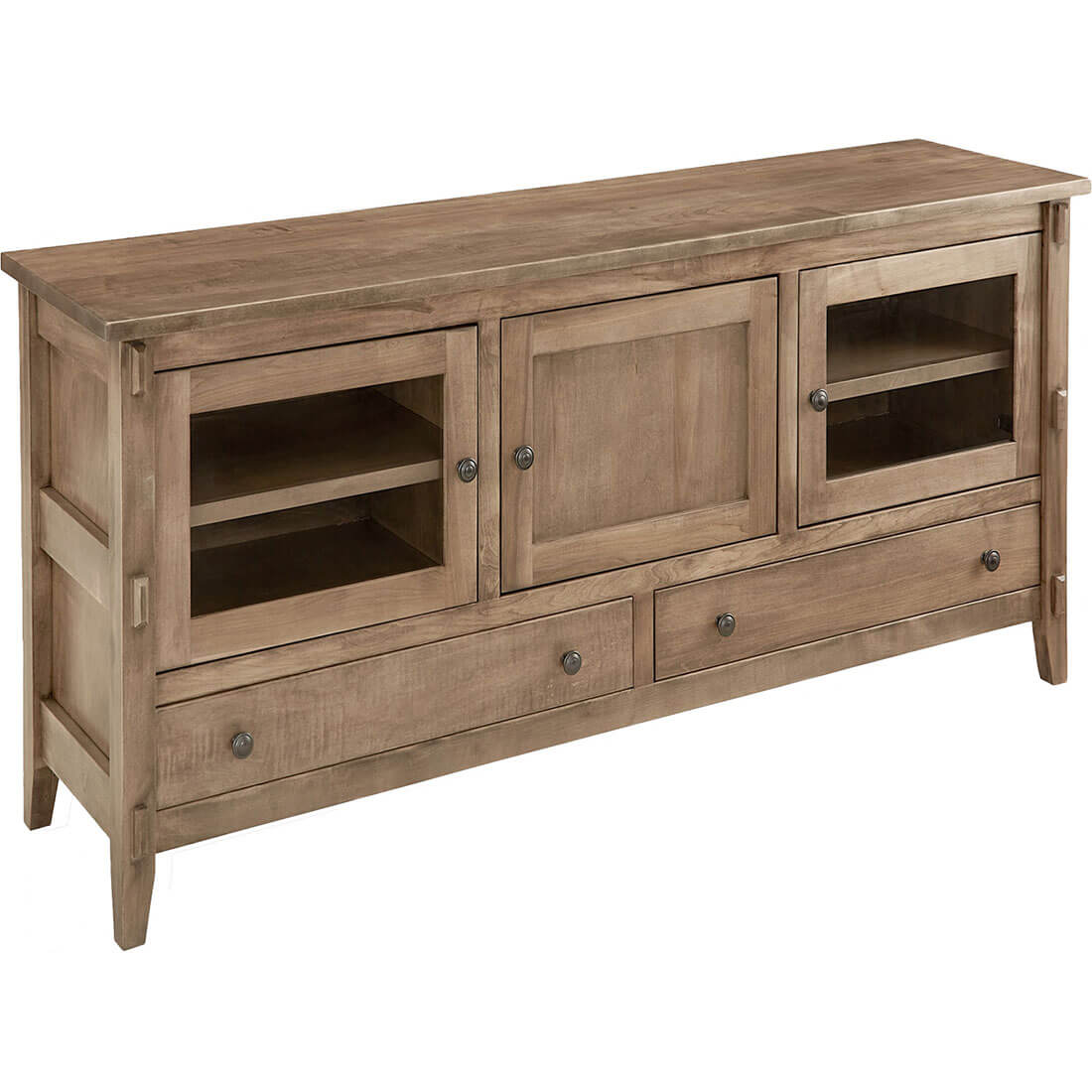 Archbold Furniture Amish Essentials Maple Mission 60 Inch Wide Console 4960