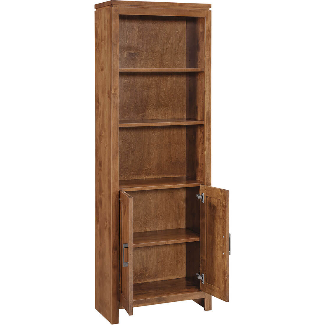 Archbold Furniture 2 West Bookcase 24x72 Doors 2