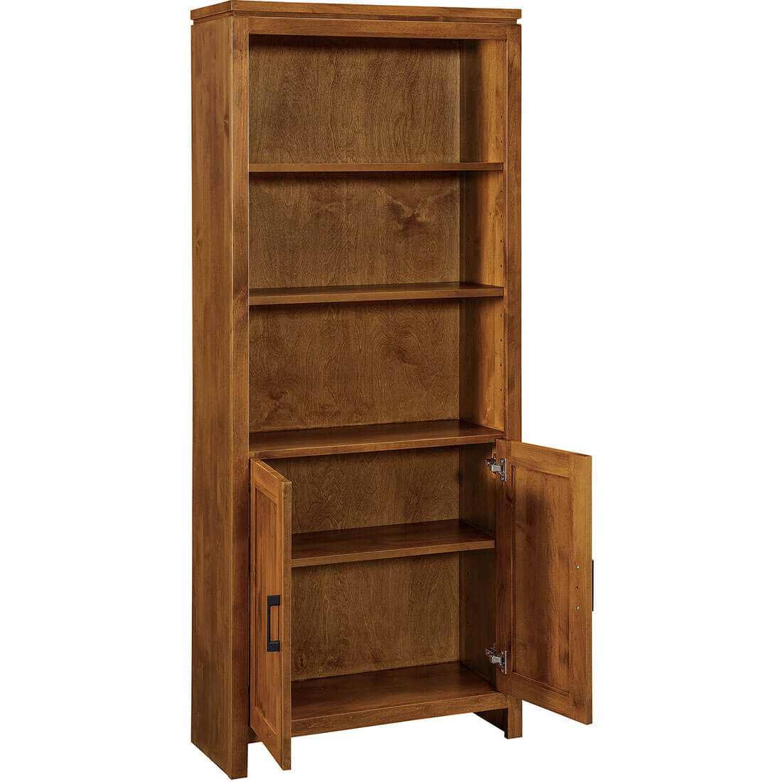 Archbold Furniture 2 West Bookcase 30x72 Doors 2