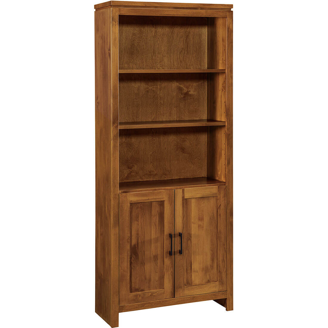 Archbold Furniture 2 West Bookcase 30x72 Doors 633072D