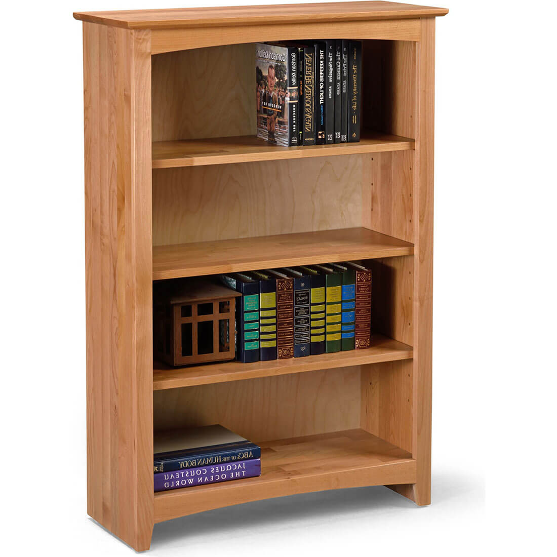 Archbold Furniture Alder Bookcase 36x48 2
