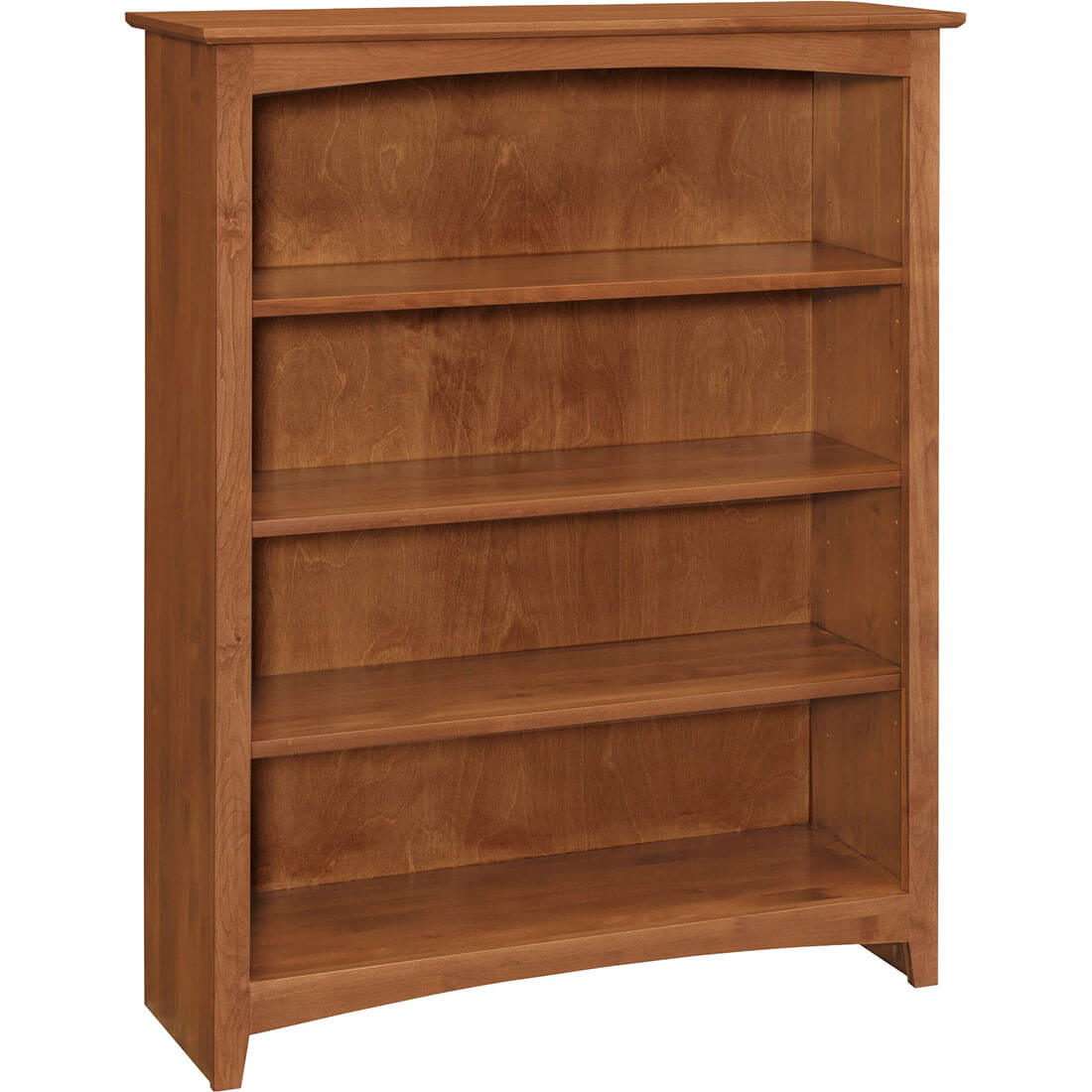 Archbold Furniture Alder Bookcase 36x48 63648