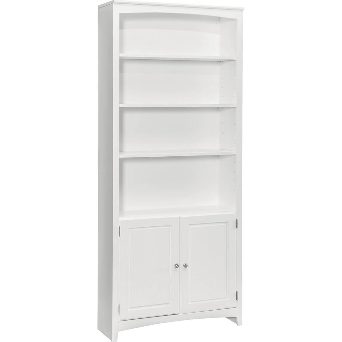 Archbold Furniture Alder Bookcase 36x84 Doors 63684D