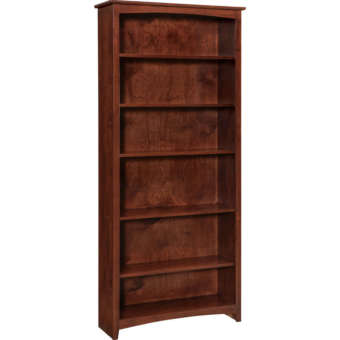 Archbold Furniture Alder Bookcase 36x84 63684