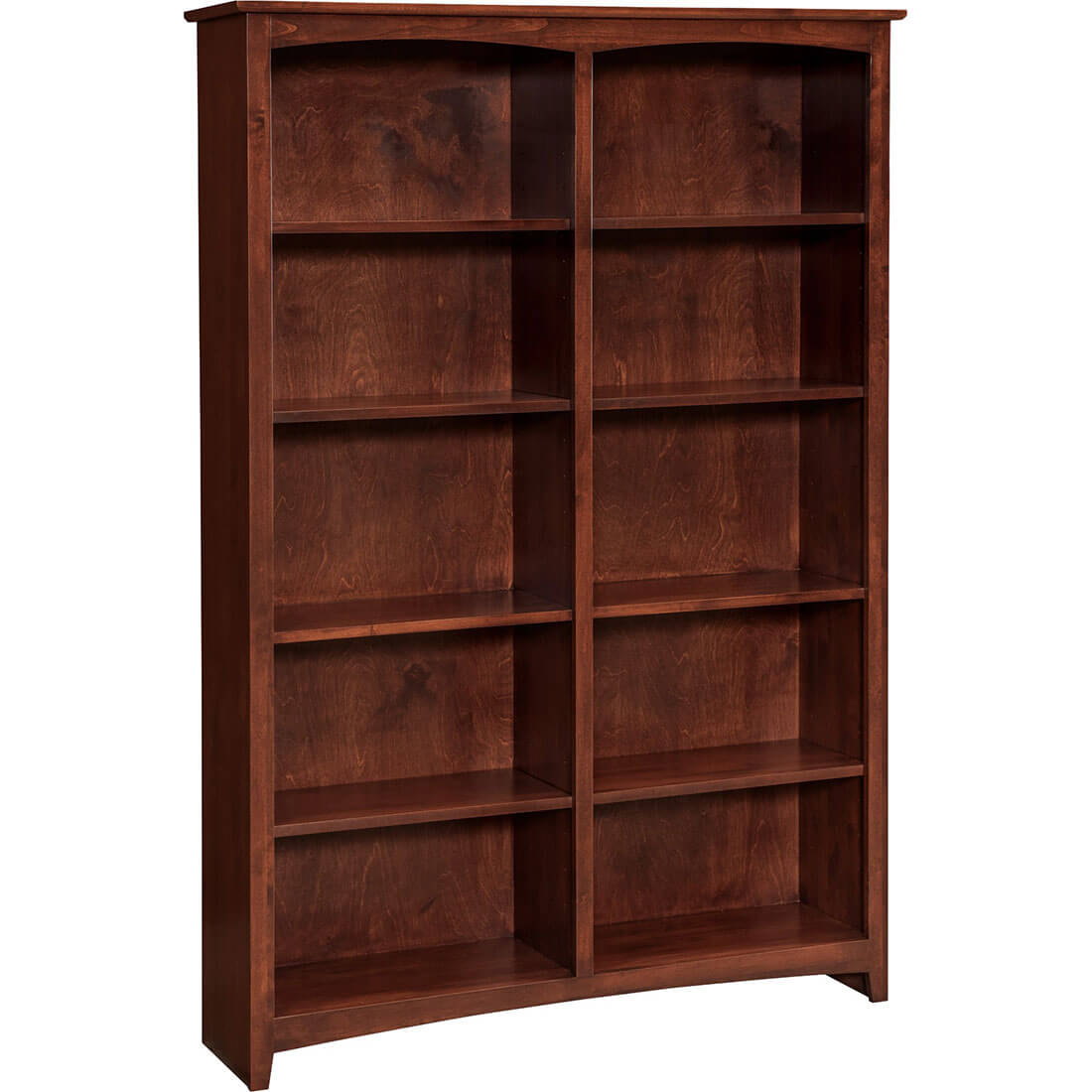 Archbold Furniture Alder Bookcase 48x72 64872