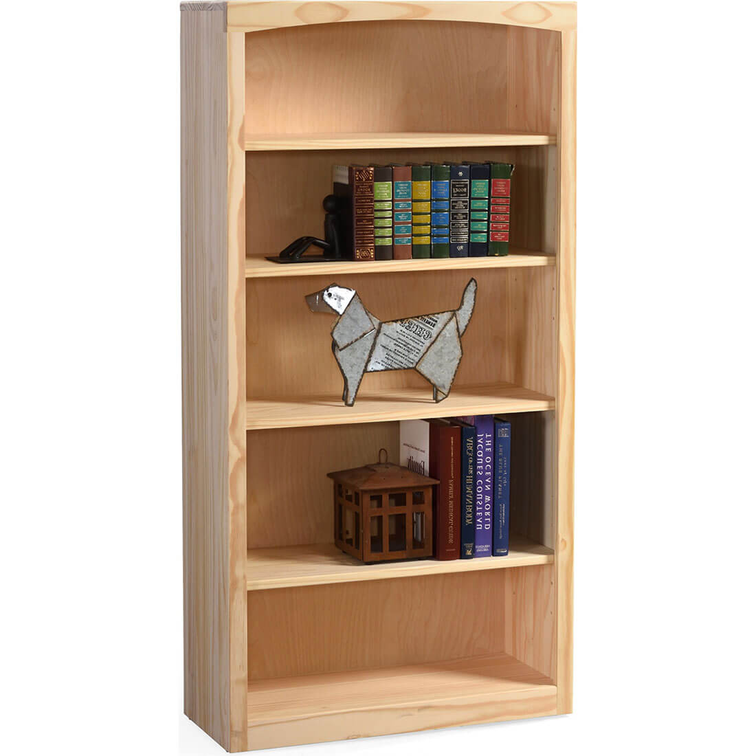 Archbold Furniture Pine Bookcase 30x60 3060