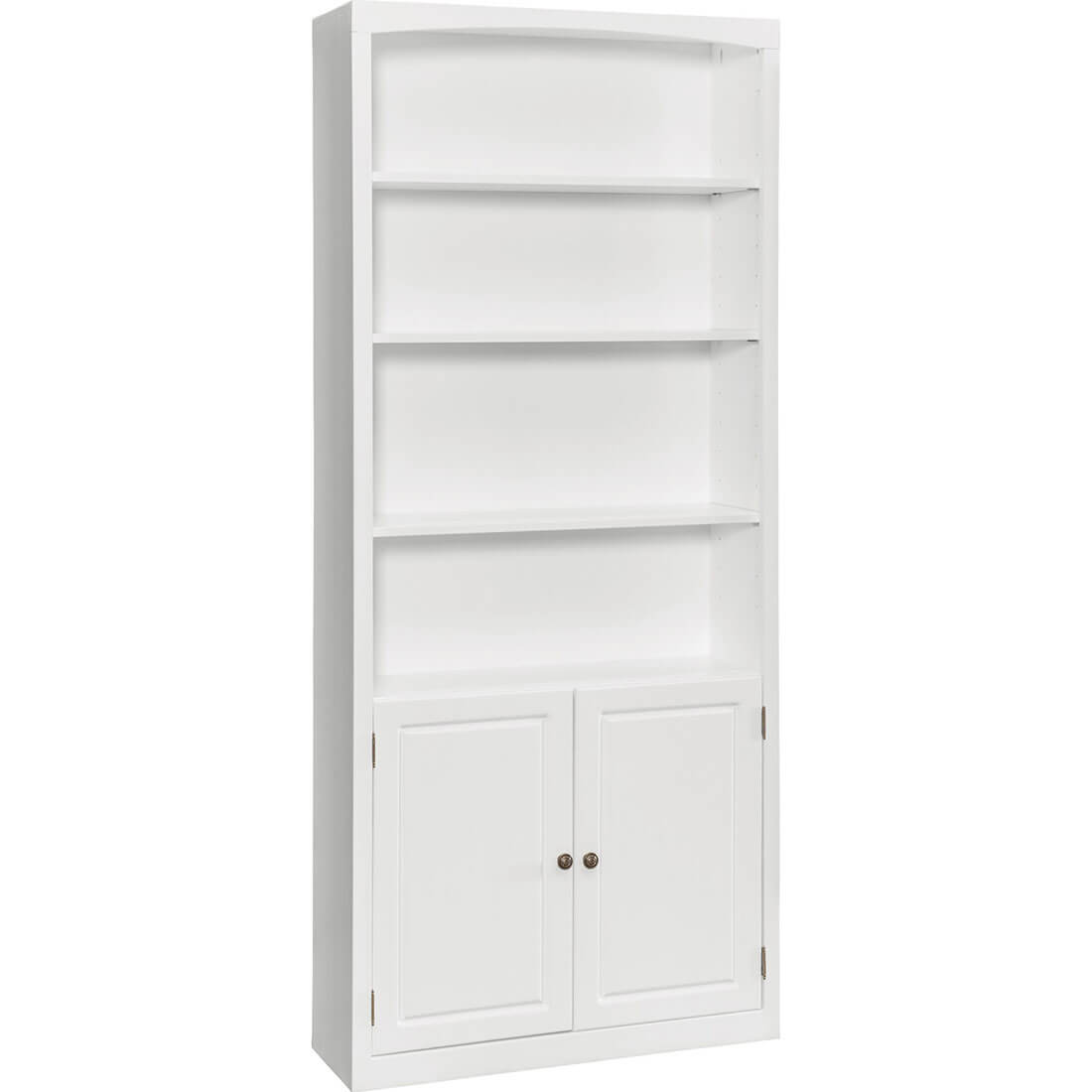 Archbold Furniture Pine Bookcase 36x84 Doors 3684D